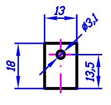 2A1813 (Подложка теплопроводная для TO-220)